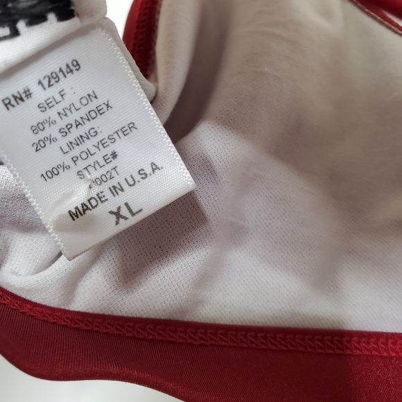 DIPPIN' DAISYS Maroon Scoop Swimsuit Bikini Top Size XL - Picture 6 of 6